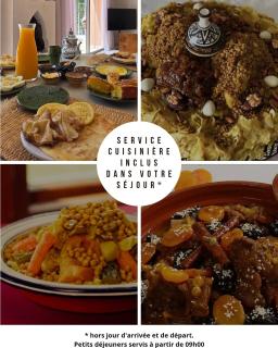 Villa Marrakech-Piscine chauffée-Personnel privé - 2