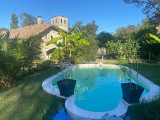 Gîte 4 à 10 p prés Coutras avec CLIM et PISCINE 4 chambres prés des vignobles de St EMILION et du COGNACAIS - 0