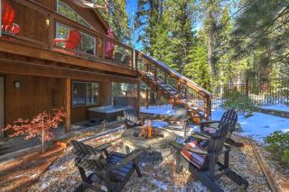 Lux Cabin Hot Tub Fire Pit - 3