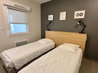 Appartement 2 ch, accès plage direct, rez-de-jardin, piscine, animaux OK - FR-1-194-284 - 2