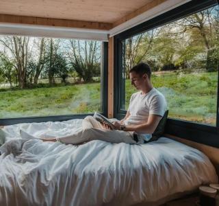 Jardins du Puits - Parcel Tiny House - Tiny house au coeur d'une ferme proche Deauville MAE-7493 - 8