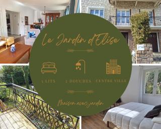 Le Jardin d'Elise - Maison 10 personnes avec jardin - proche centre ville - 0