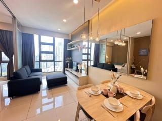 7 paxs 2Room walking distance Jalan Alor Bukit Bintang Infinity Pool KL Tower View Near LRT MRT Plaza Rakyat - 7