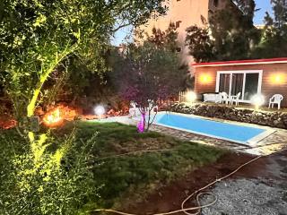 Chalet climatisé, piscine et barbecue - 3