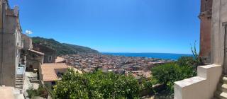 Remarkable Medieval Clifftop Apartment with Panoramic Sea Views to Stromboli Beautifully Restored and Fully Equipped - 0