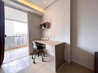 #908# Apt de 1Q no Setor Bueno - 3
