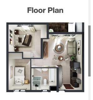 Private Room in a 2-Bed Apartment Shared - 0