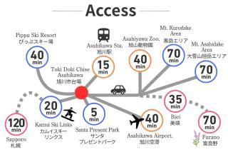 Asahikawa stay "Toki Doki Chise" - 2