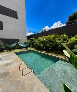 Studio lindo, com wi-fi, piscina e muito conforto - 1