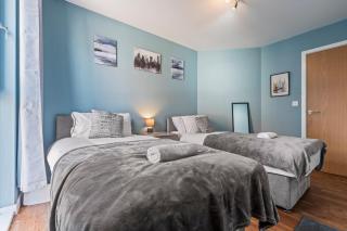 #133 Modern Apartment Steps from Brindley place- sleeps 4 - Perfect for business travelers and small families - Free parking - 1