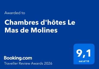 Chambres d'hôtes Le Mas de Molines - Vogüé - 5