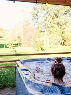 Chalet Zénaé - Chalet Cosy avec spa & Sauna - 9