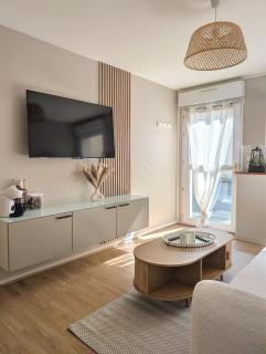 Appartement cosy centre-ville - calme - 4 pers - tout équipé - - 8