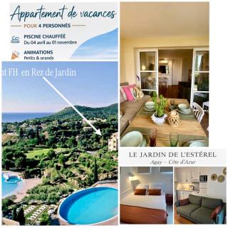 Village Vacances Cap Estérel Appartement classé 4 étoiles Le Jardin sur la Mer PISCINES - - Saint-Raphaël - 5