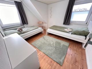 Vier Nordlichter - Große Ferienwohnung mit Dachterrasse 3 Schlafzimmer Bensersiel - 4