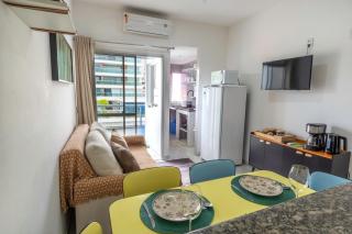 Pé na Areia - Flat na Barra com PiscinaArGaragem - 7