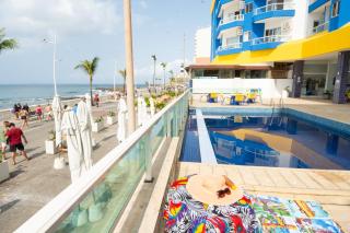 Pé na Areia - Flat na Barra com PiscinaArGaragem - 8