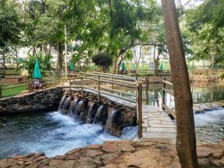 Flats Thermas Paradise • Vista Rio e Piscinas • Prox. Hot Park - 8