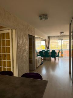 Bel appartement spacieux et lumineux de 100m2 au 3e étage avec ascenseur -A 5mn à pied du parc des expositions congrès de Dijon et ENG et 10mn du centre ville place Parking devant l'immeuble - 8