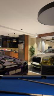 Luxury suite on the sea in Jeddah with billiards, cinema and bar - Gedda - 7