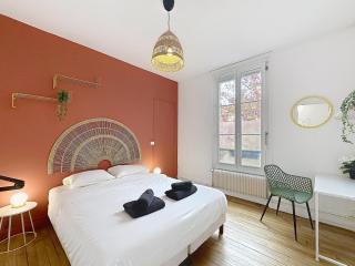 Boudoir-Magnifique Appartement-Centre-Erlon - Reims - 9