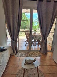 Vue mer et plage à pied - Studio climatisé avec terrasse - piscines - séjour détente garanti - 2