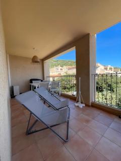 Superbe T2 avec grande terrasse et vue mer Résidence Isola Céleste - 7