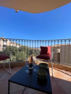Superbe T2 avec grande terrasse et vue mer Résidence Isola Céleste - 9