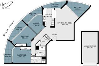 Sea Breeze Apartment Surfers Paradise - Gold Coast - 8