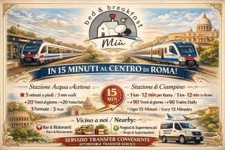 Miu' B&B , Ciampino , Villa con Piscina e Parcheggio Privato - Ciampino - 9