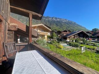 Holiday Home Chalet-Hausteil mit Garten im Dorfkern by Interhome - 3