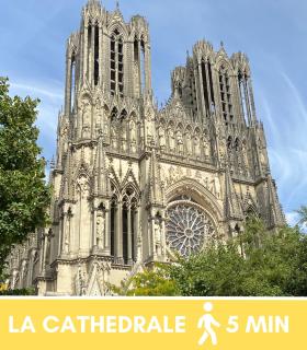 Boudoir-Magnifique Appartement-Centre-Erlon - Reims - 7