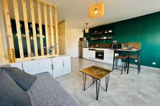 L'Emeraude au soleil Studio avec coin nuit dans résidence sur la plage - 7