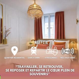 La Maison nette, calme, parking, 6 min a gare - 9