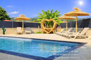 Sublime villa des Oliviers - Piscine chauffée, espace détente, Baby-foot, cuisine extérieure - proche d'Agen - 0