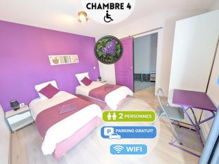 Chambres au Gîte Domaine du Luth - 20 min du Futuroscope et Aquascope - 9