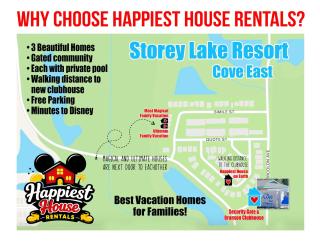 Happiest House on Earth near Disney World 9 Bedroom, Pool, Theater, Gameroom, Mickey Bunk room with Twisty Slide in Storey Lake - 6