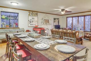 Family Farmhouse with Game Room and Fire Pit - 8