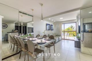 APTO Beira-Mar | Conforto e Charme | Pé na Areia | Barra Bali | Destino BSM 329 - 9