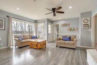 Expansive Lakefront! Allegan Hideaway with Game Room - 4