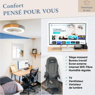 Appartement Cosy - Business & Détente - Lacs & Chartreuse - Proche A43 - Saint-Béron - 7