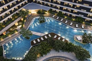 Japandi Studio Retreat in Air Residences Makati - Manila - 9