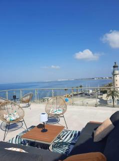 Le Phare du Grau Duplex dexception rooftop 100 m vue mer panoramique - 6