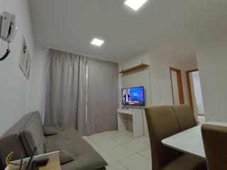 Apê Praia de Itaparica Ao Lado Do Mar 2 qtos sendo 1 suite ar condicionado Piscina - 6