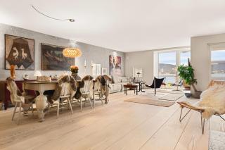 Modern seaside apartment with fjord views - 1