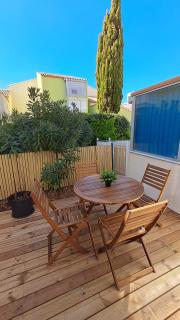 Appartement refait à neuf, climatisé, en rez-de-jardin, à 30 secondes de la plage - 7