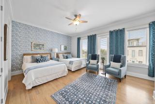The Posh Pelican on 30A -- Blue Mountain Beach, Sleeps 16, Pool, Rooftop, Game Room, 5 minute walk to Beach - 5