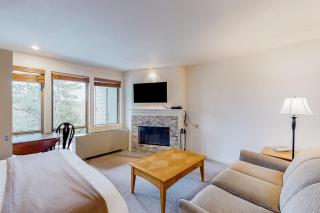 Cozy mountain studio near skiing & town with fast WiFi shared pools & patio - 2