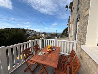 Port Bleu charmante maison vue port et mer, belle terrasse, à 5 mn à pied du centre de Port en Bessin, proche de Bayeux et Omaha Beach - 8