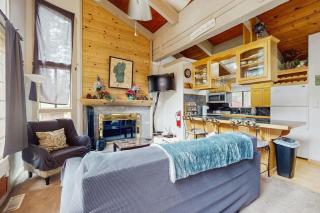 Slopeside alpine condo with gas fireplace shared hot tub-at base of Heavenly Lodge - 8